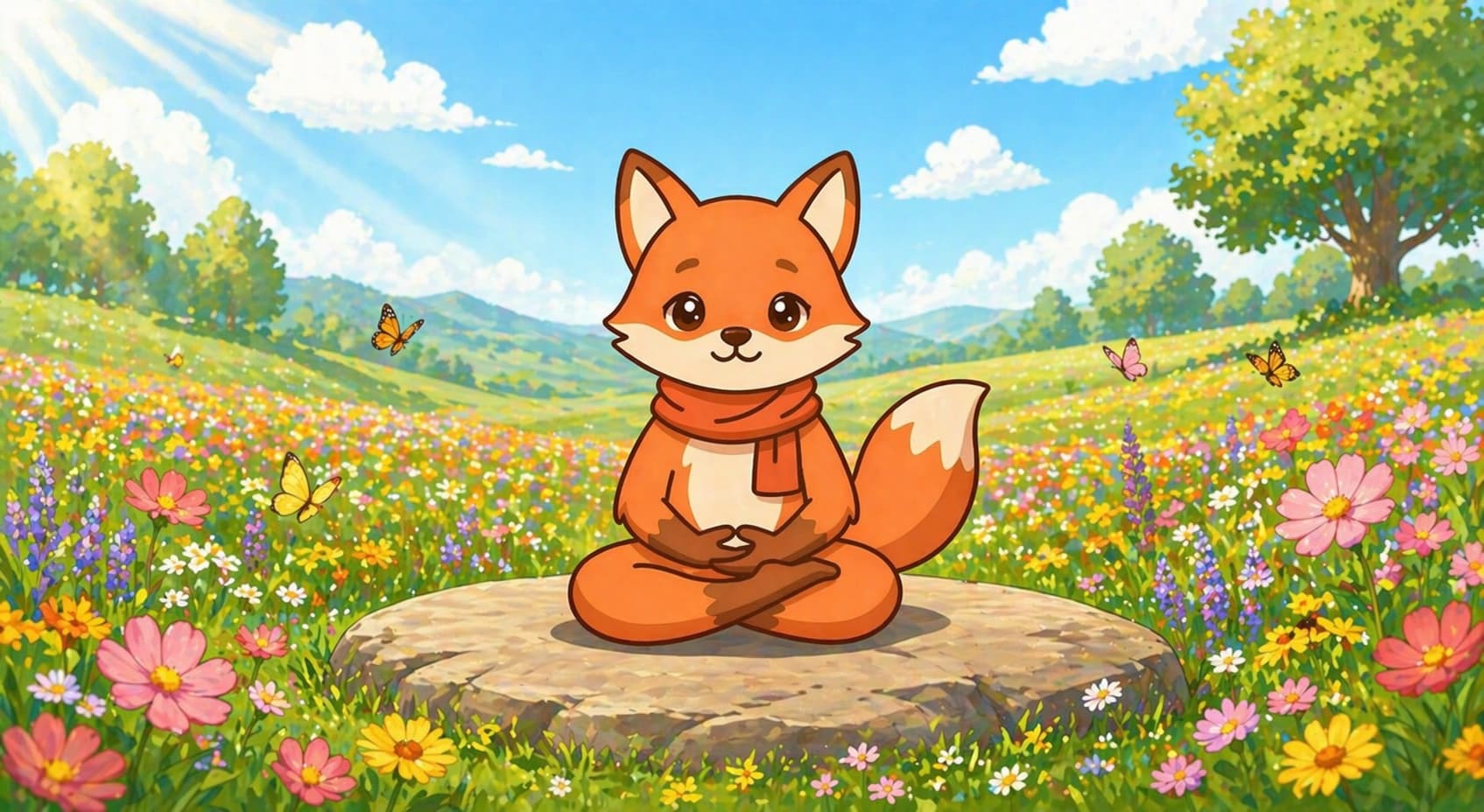 Zorio 1-minute ADHD-friendly meditation session with structured breathing guide